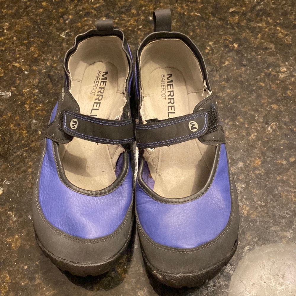 Women’s Merrell Barefoot Pure Leather Glove Shoes Athena Size 7 huggable protect